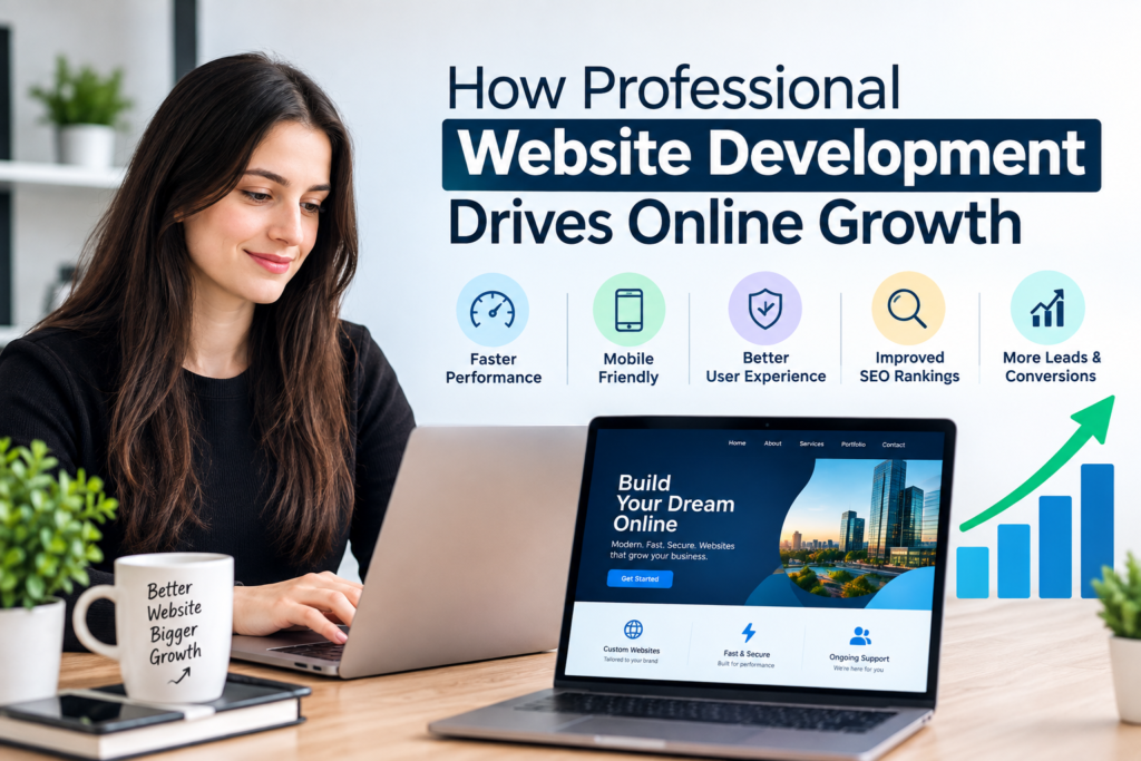 How Professional Website Development Drives Online Growth